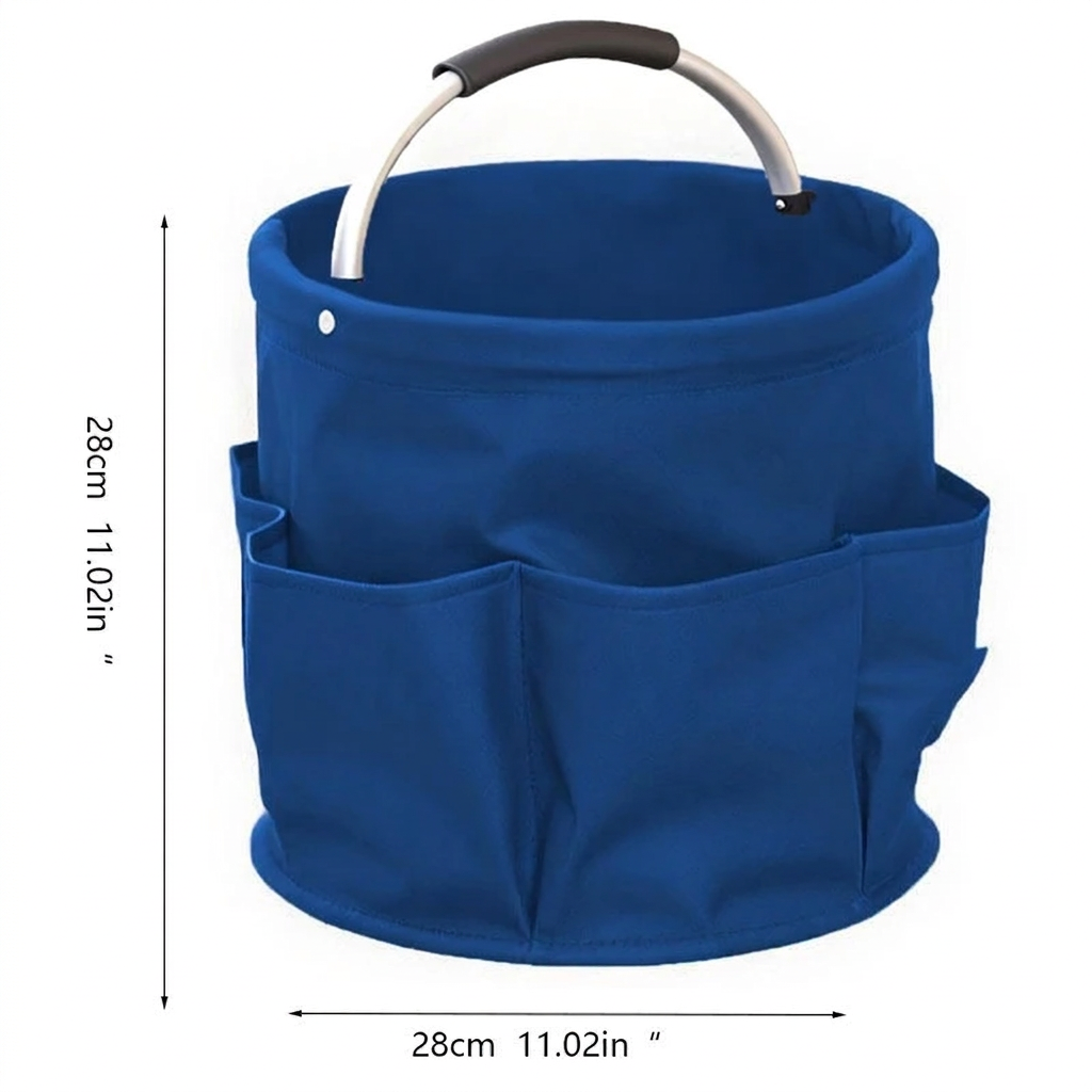 Portable, Large-Capacity Foldable Outdoor Water Bucket – Ideal for Travel, Laundry, Washing Produce, Camping, Picnics, and Fishing