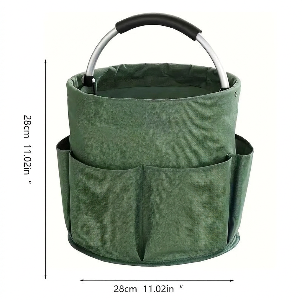 Portable, Large-Capacity Foldable Outdoor Water Bucket – Ideal for Travel, Laundry, Washing Produce, Camping, Picnics, and Fishing