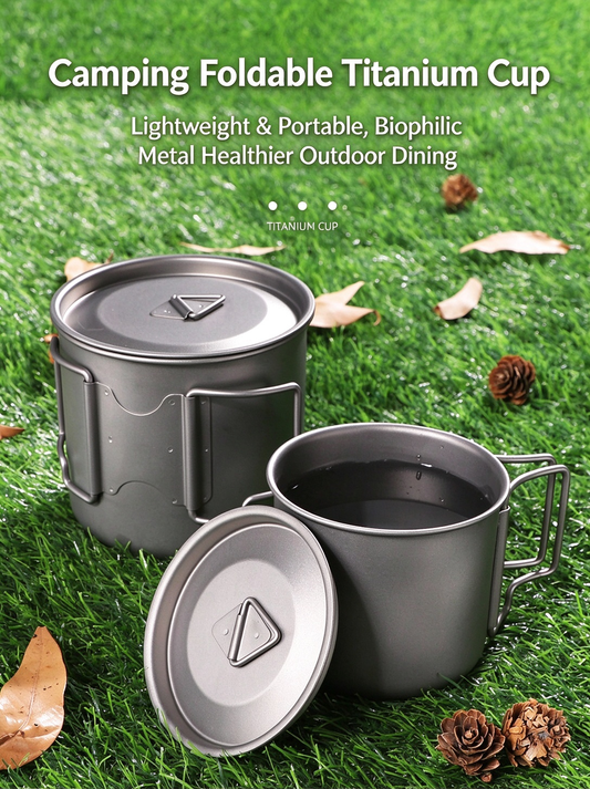 Pure Titanium Outdoor Mug