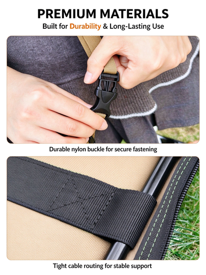 Outdoor folding stool