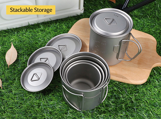 Pure Titanium Outdoor Mug
