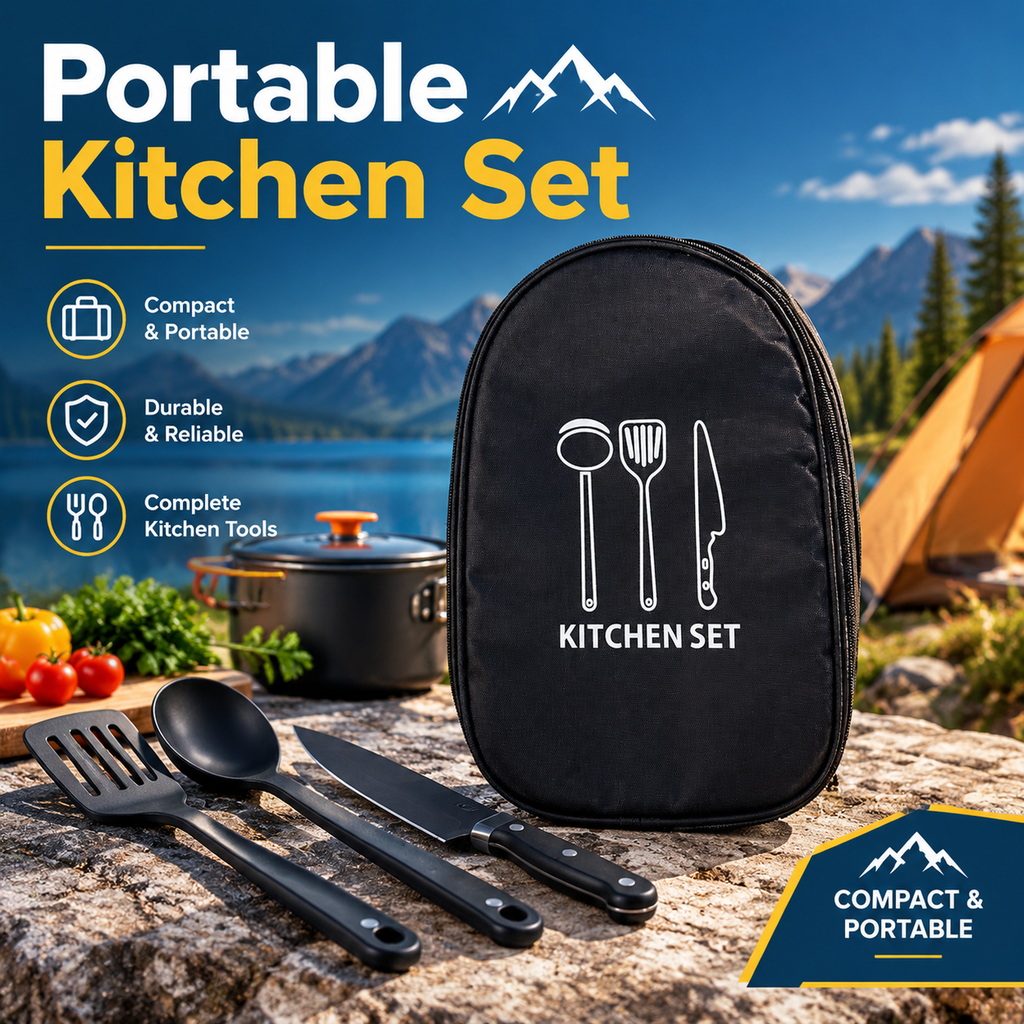 Camping Tableware Storage Bag