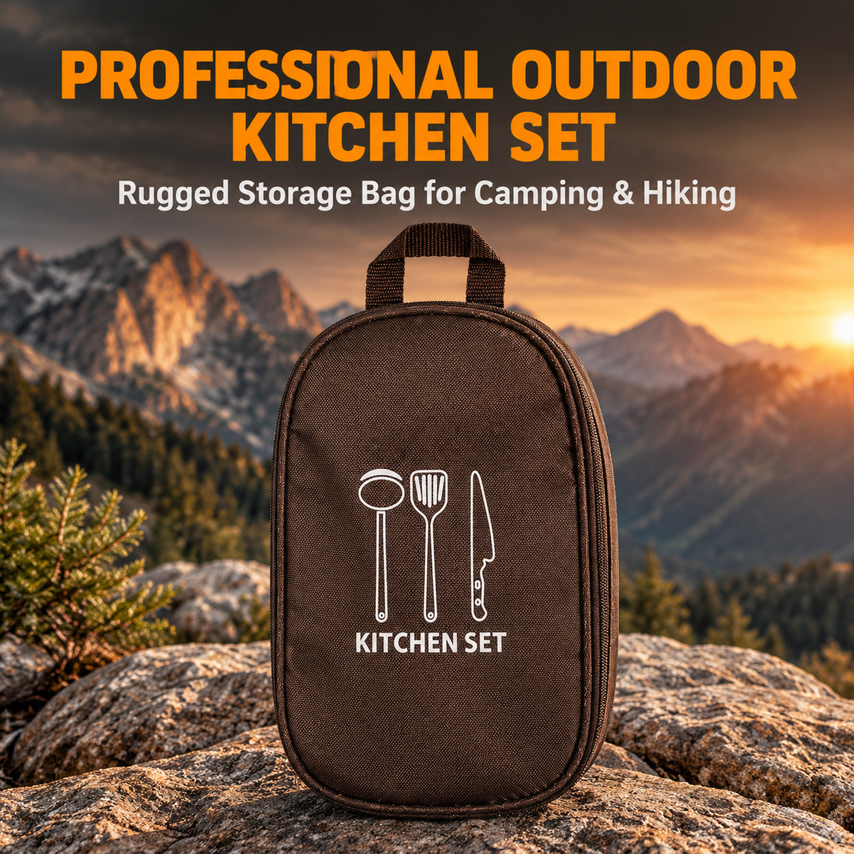 Camping Tableware Storage Bag
