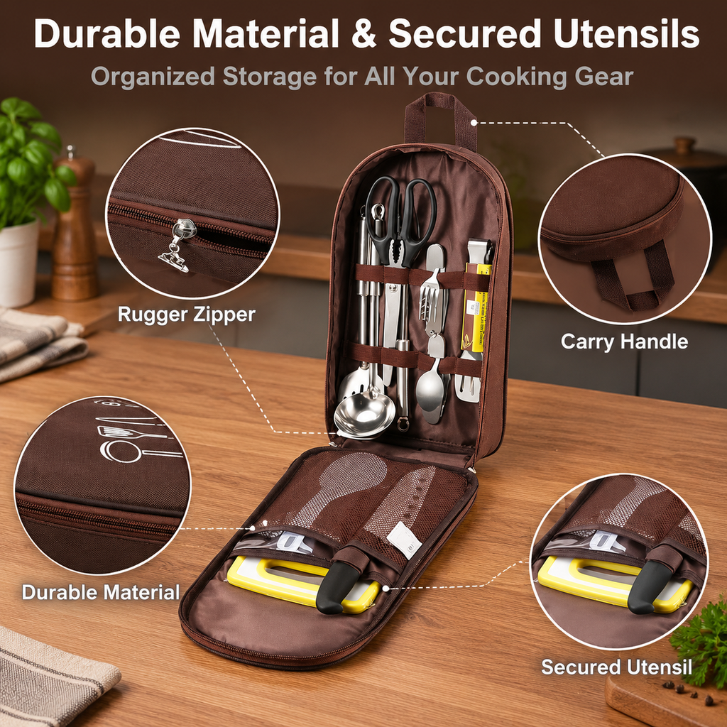 Camping Tableware Storage Bag