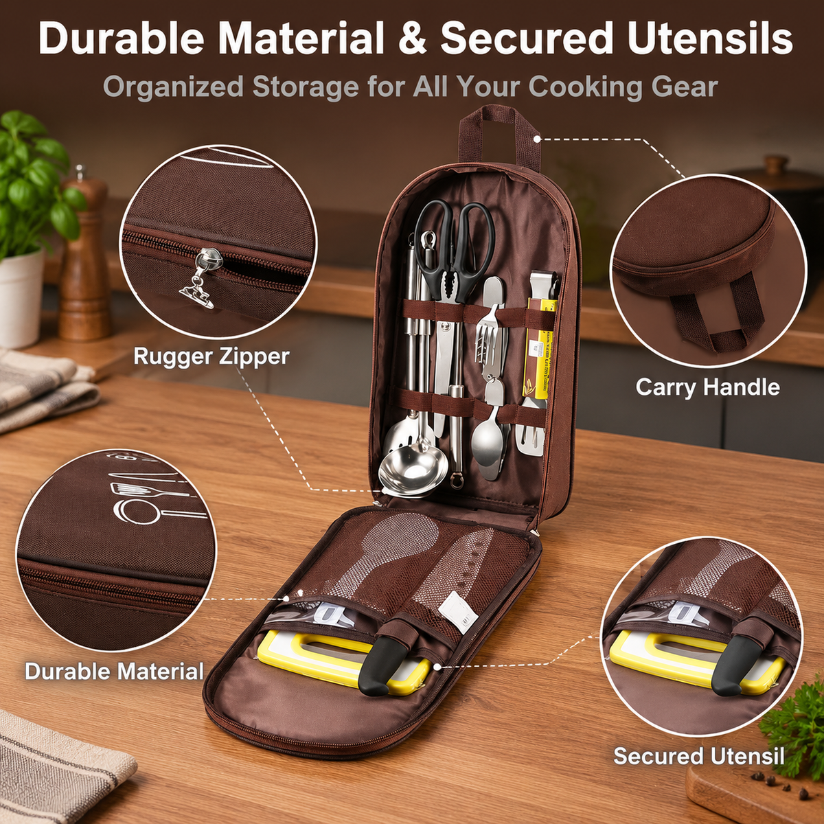 Camping Tableware Storage Bag