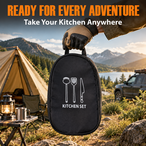 Camping Tableware Storage Bag